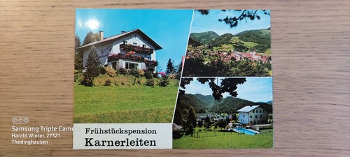 Postkarte frühstückspens - postkarte,
