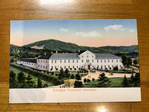 Alte postkarte schloßgut - alte,