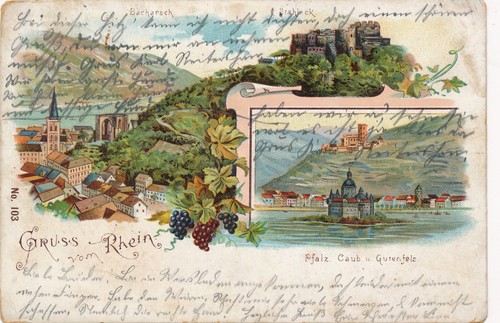 Gruss vom rhein - gruss,