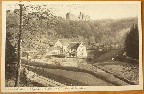Karlstal klugsche mühle - ak,